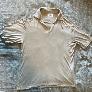 Mizzen & Main Grey Trim Fit large Polo